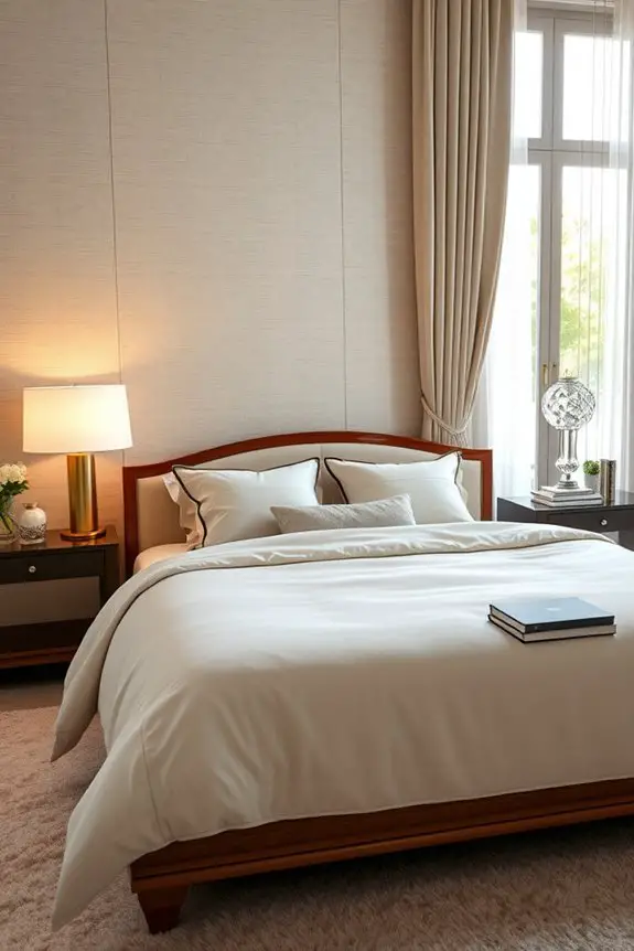 elegant ambiance for bedrooms