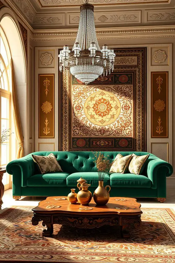 elegant arabian furniture design