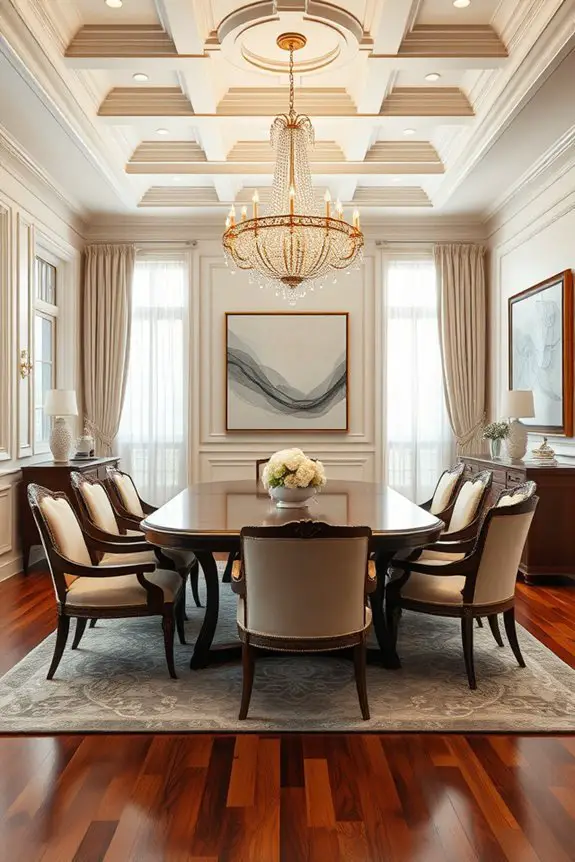 elegant architectural dining enhancements