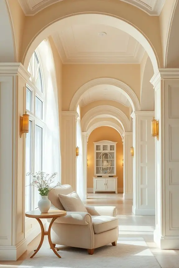 elegant archways and nooks