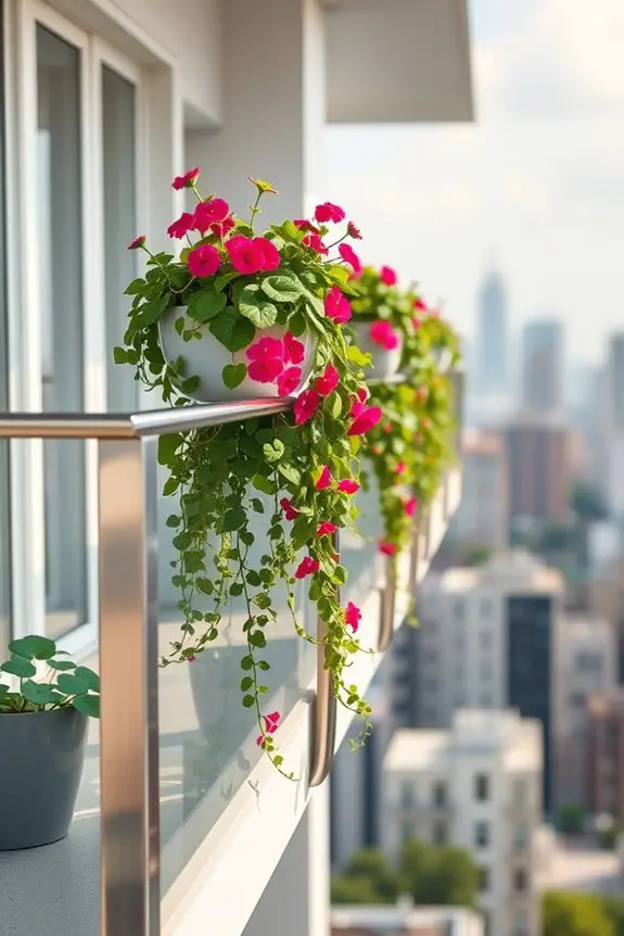 elegant balcony planter solutions