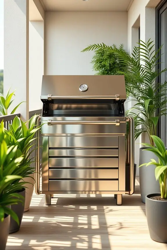 elegant balcony safety grills