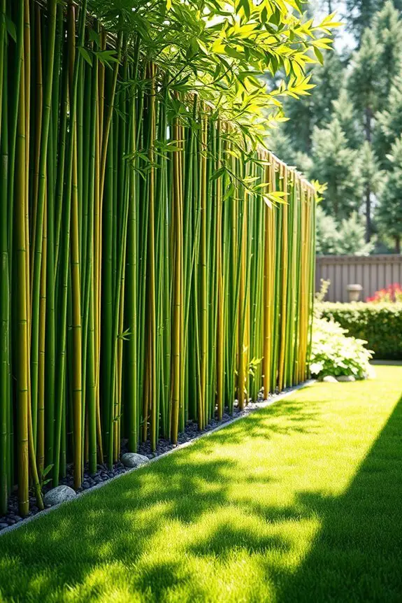 elegant bamboo privacy solutions