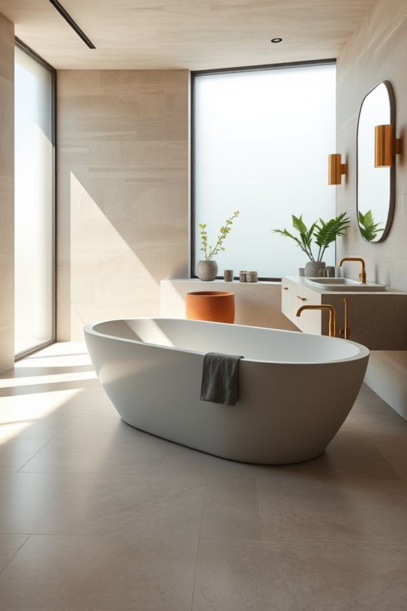 elegant bathroom design blend