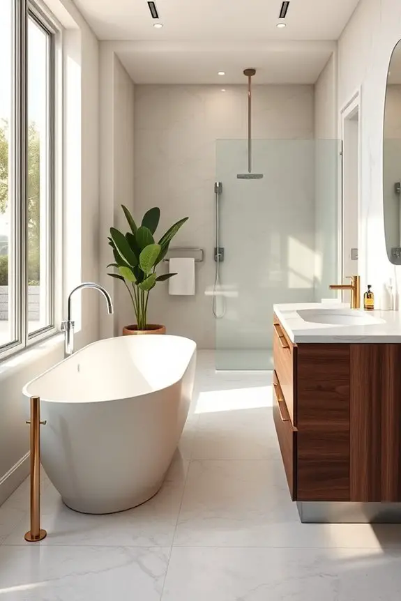 elegant bathroom design elements