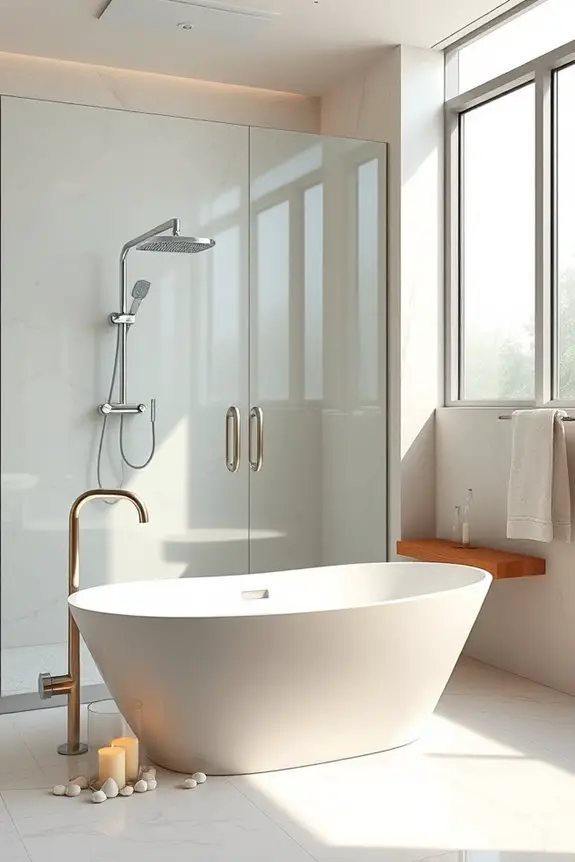 elegant bathroom fixtures selection