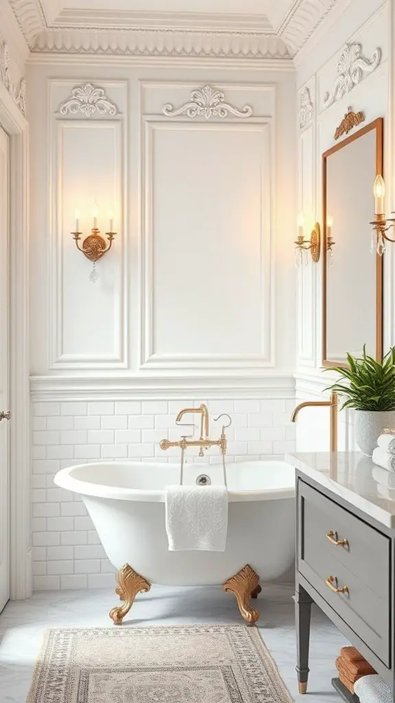 elegant bathroom lighting fixtures