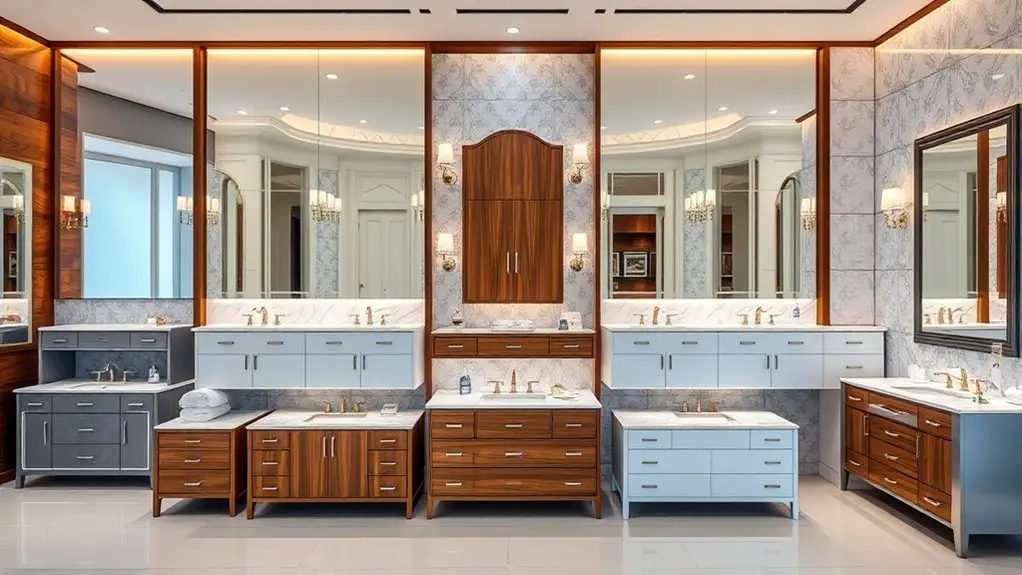 elegant bathroom vanity designs