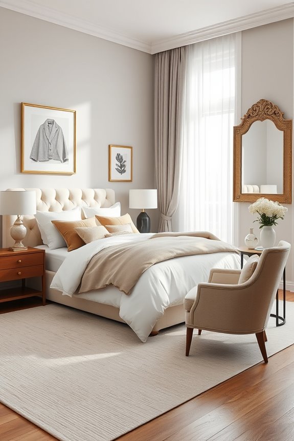 elegant bedroom color schemes