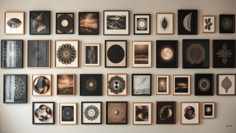 elegant black and brown decor
