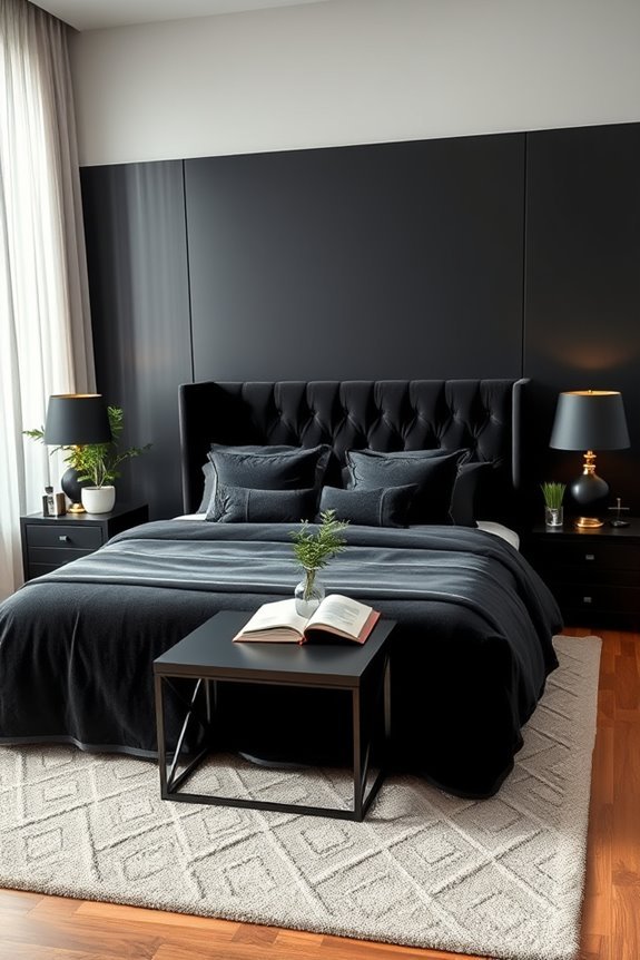 elegant black lamp designs