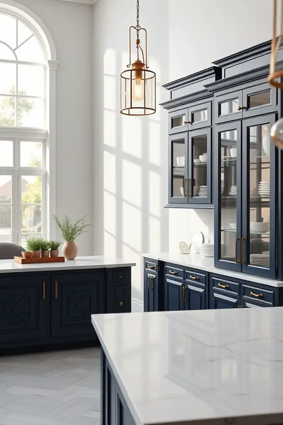 elegant cabinetry enhances interiors