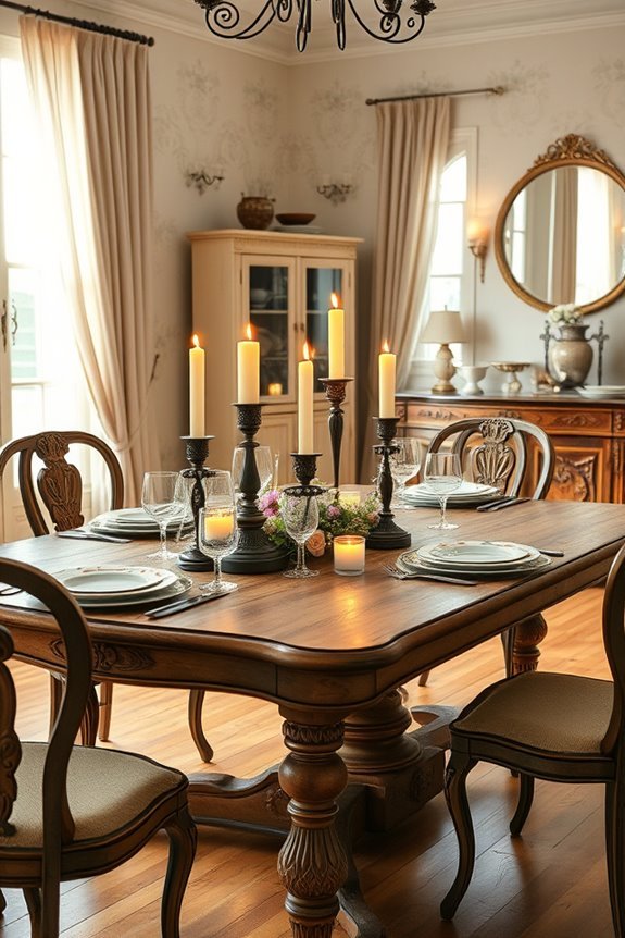 elegant candle arrangements ideas