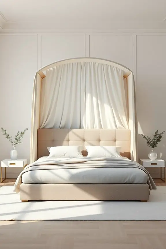 elegant canopy backrest designs