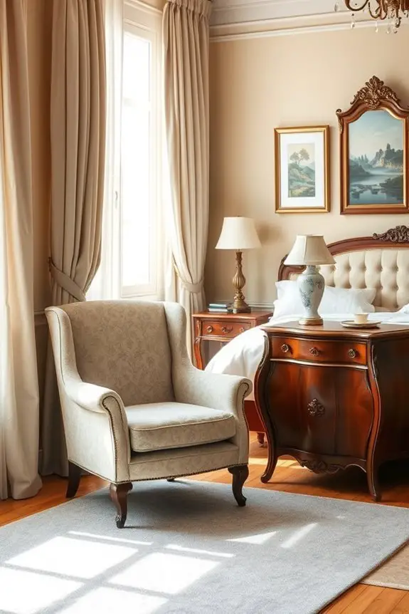 elegant comfort with classic chairs