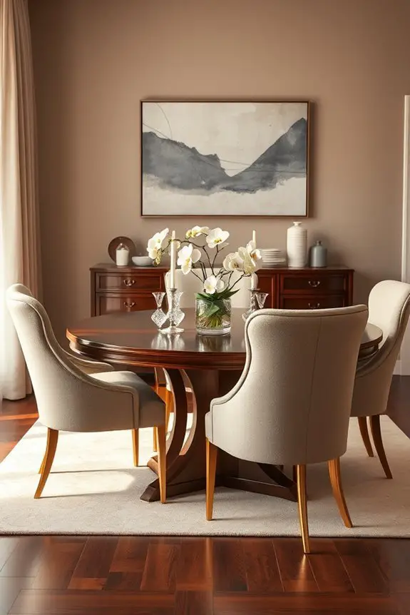 elegant comfortable dining chairs