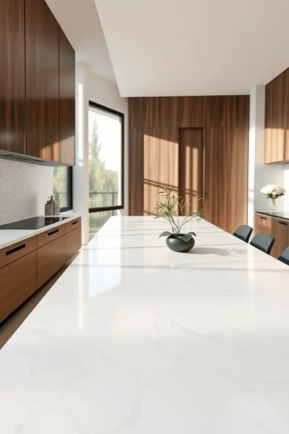 elegant countertop material choices