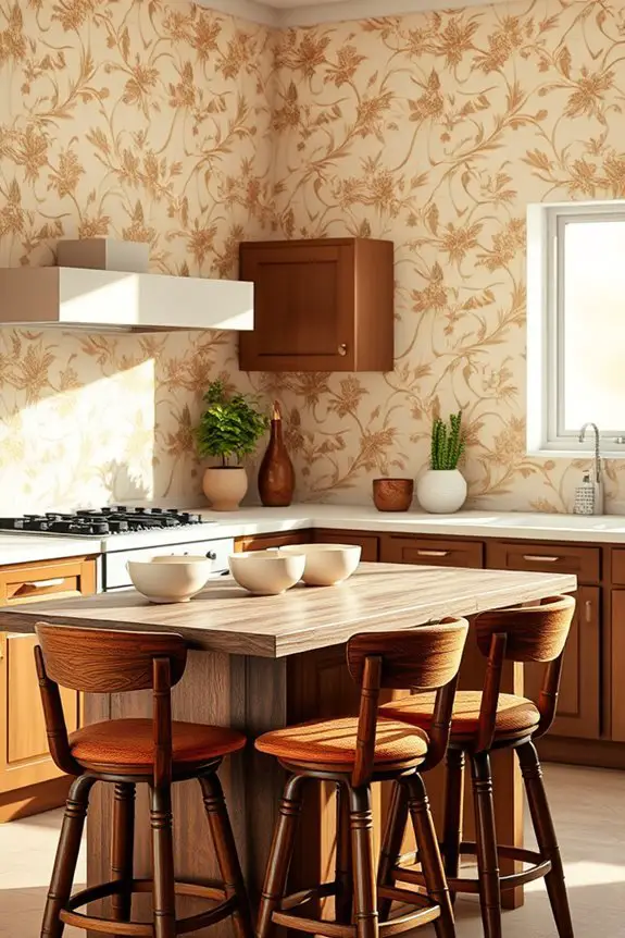 elegant cream and brown