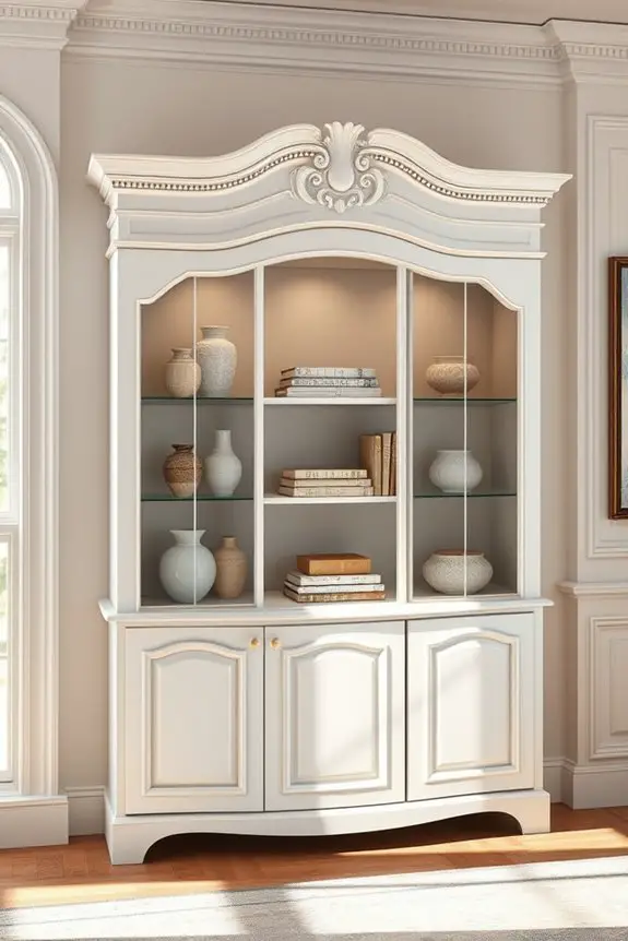 elegant cupboards with sophistication