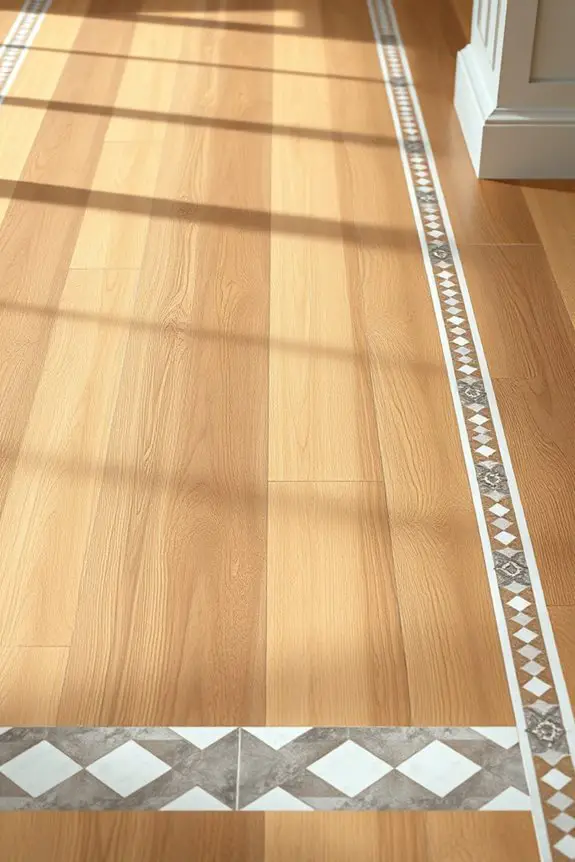 elegant decorative flooring borders