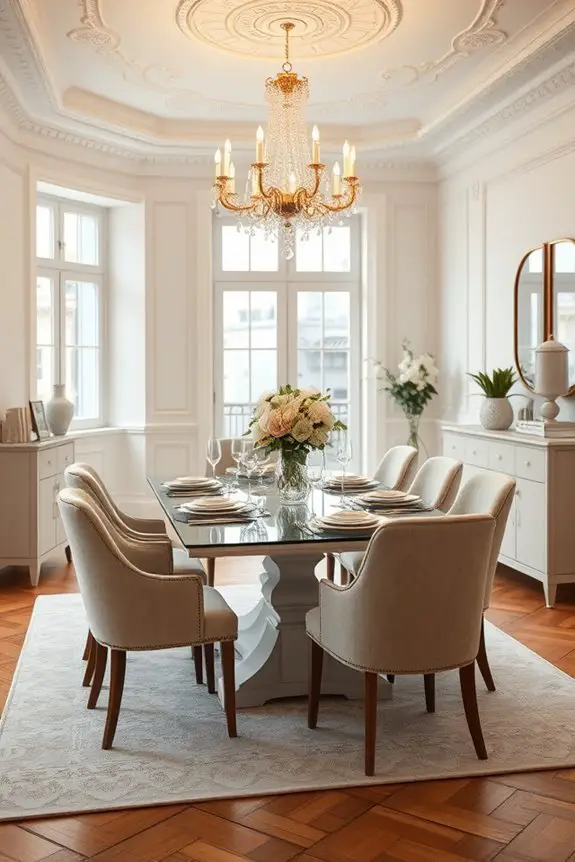 elegant dining experience design