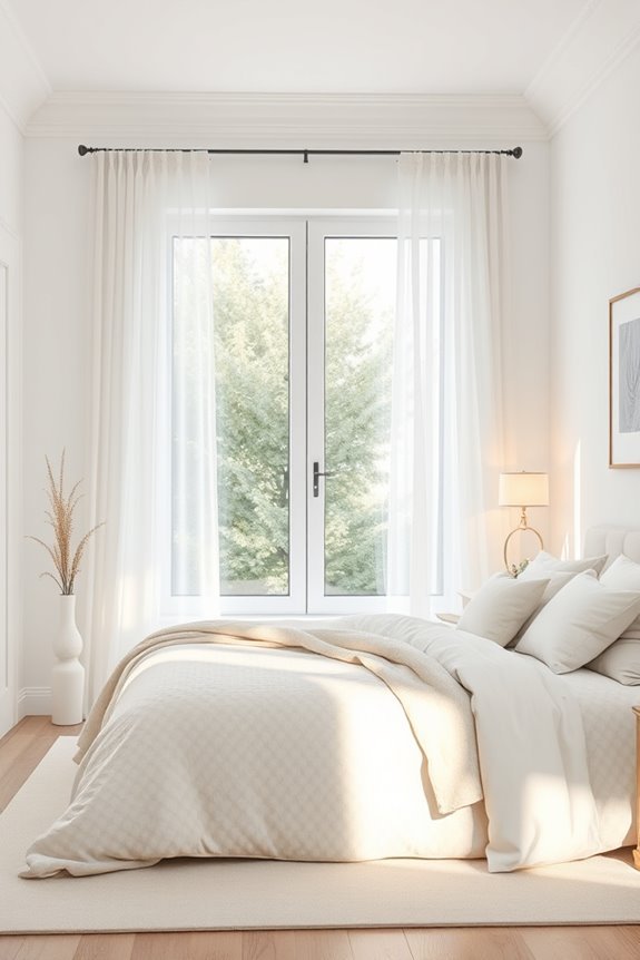 elegant drapery and blinds