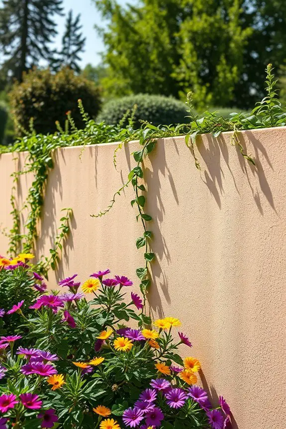 elegant durable stucco walls