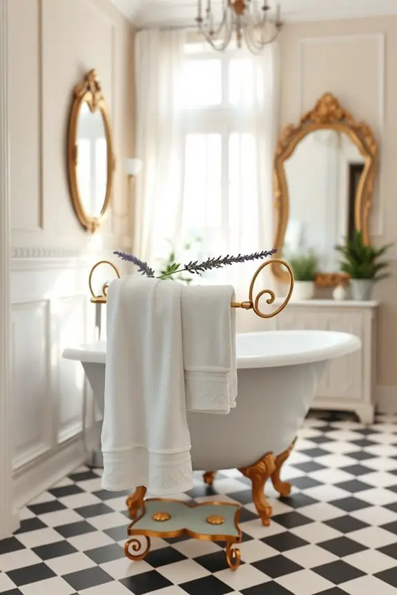 elegant eco friendly towel racks
