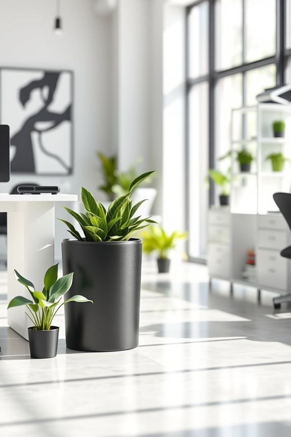 elegant eco friendly waste bins