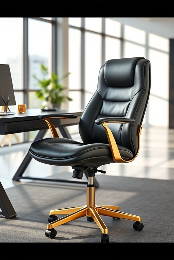 elegant ergonomic office chairs