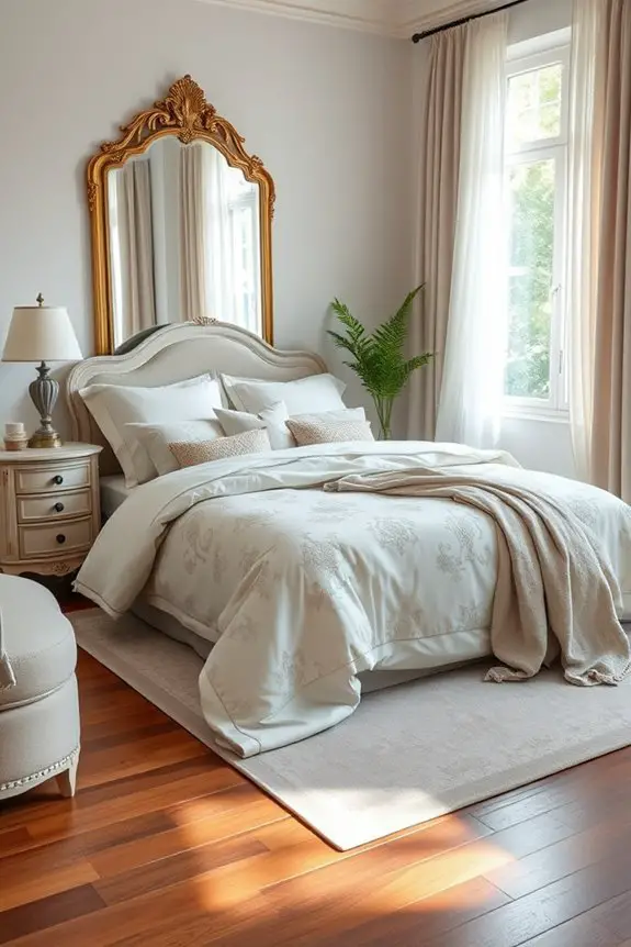 elegant european bedding style