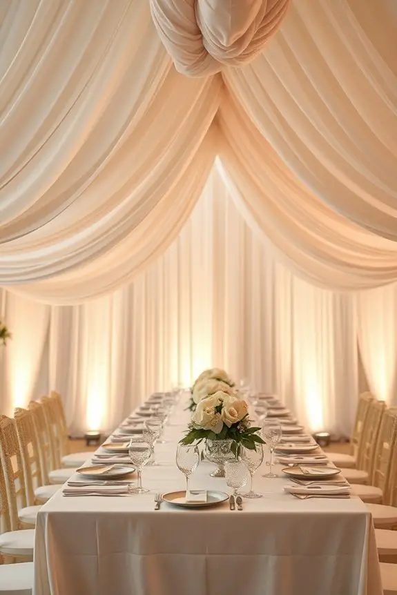 elegant fabric draping techniques