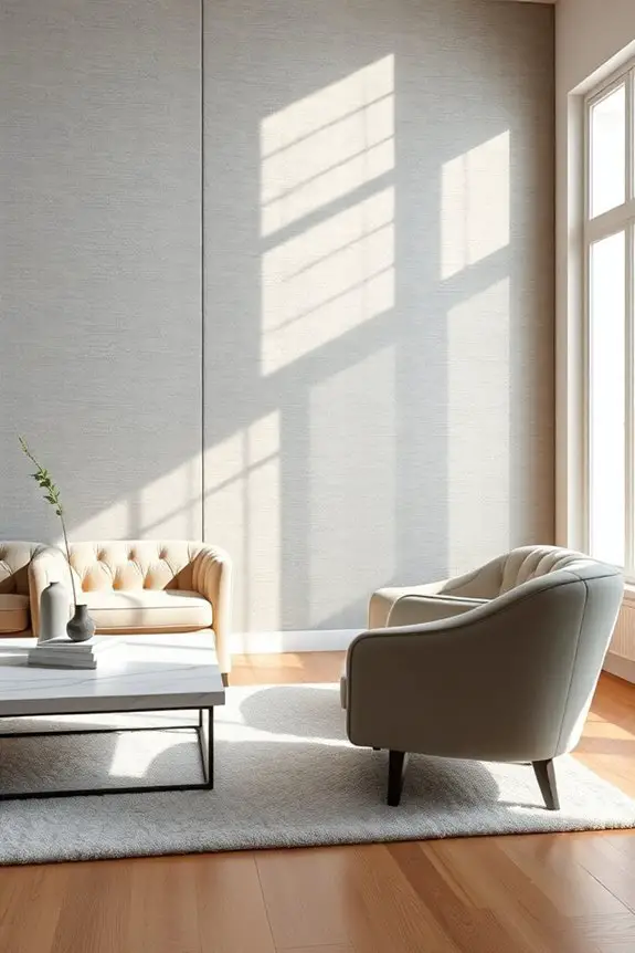 elegant fabric wall upholstery