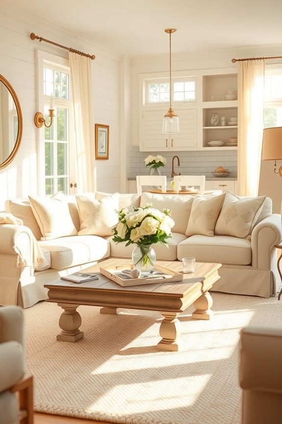 elegant farmhouse decor accents