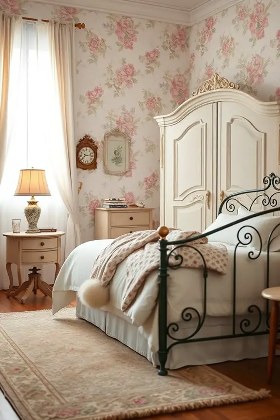 elegant floral wallpaper design