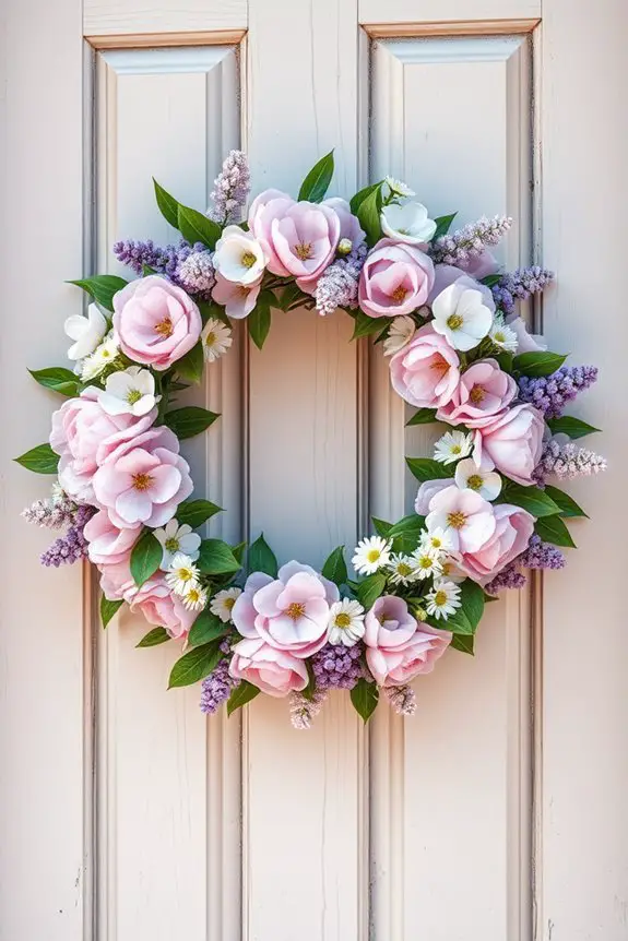 elegant flower crown wreaths