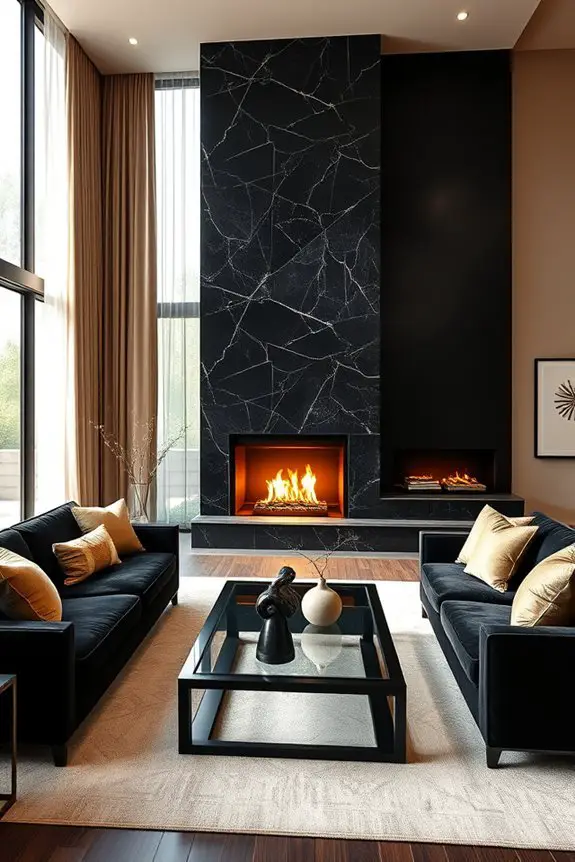 elegant focal point design