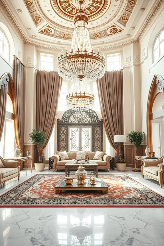 elegant focal point lighting