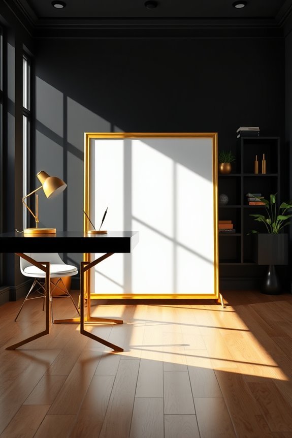 elegant functional office decor