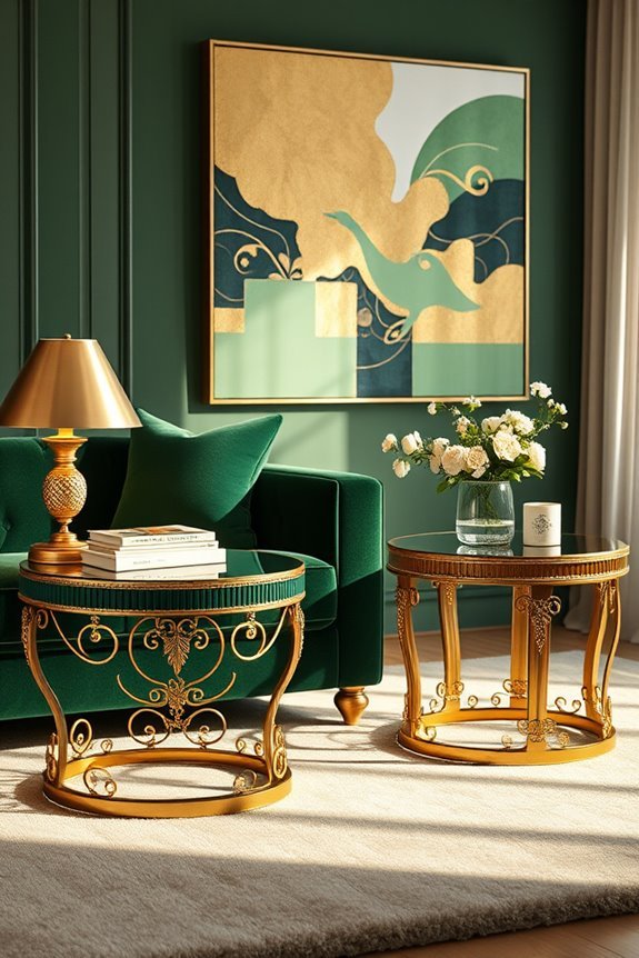 elegant functional side tables