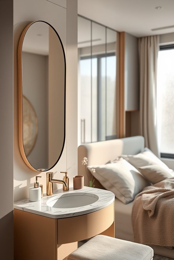 elegant functionality with mirrors