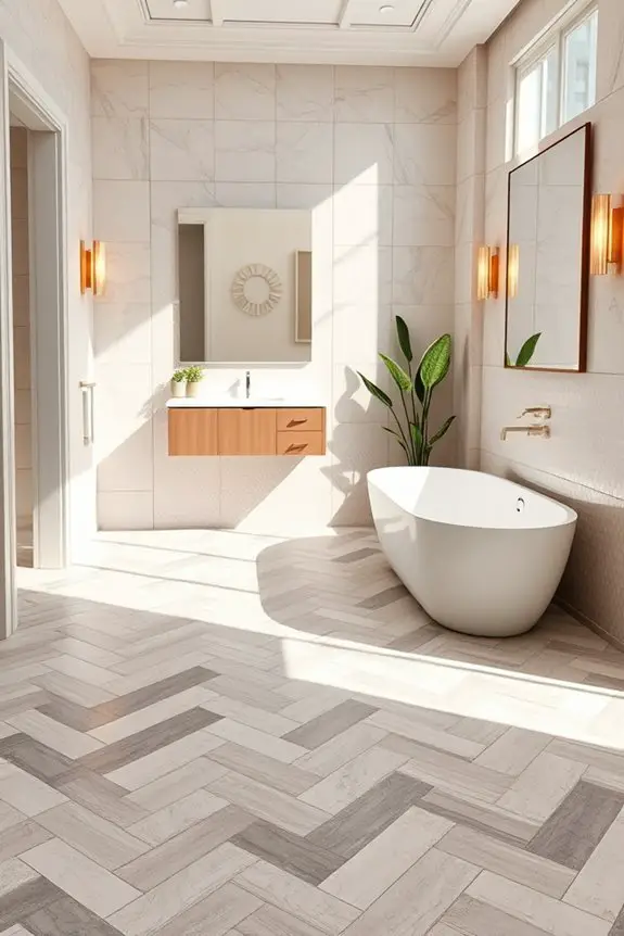 elegant geometric tile designs