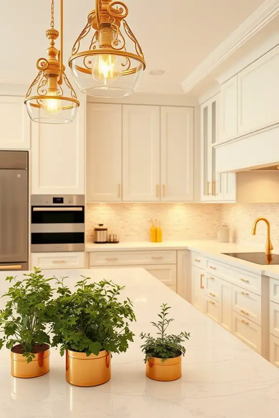 elegant gold light fixtures