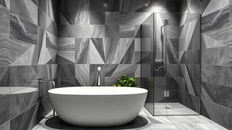 elegant gray tile designs