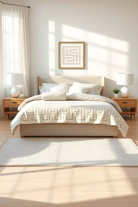 elegant greek key decor