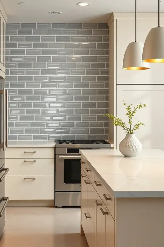 elegant grey cream combination