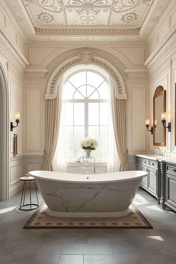 elegant intricate crown molding