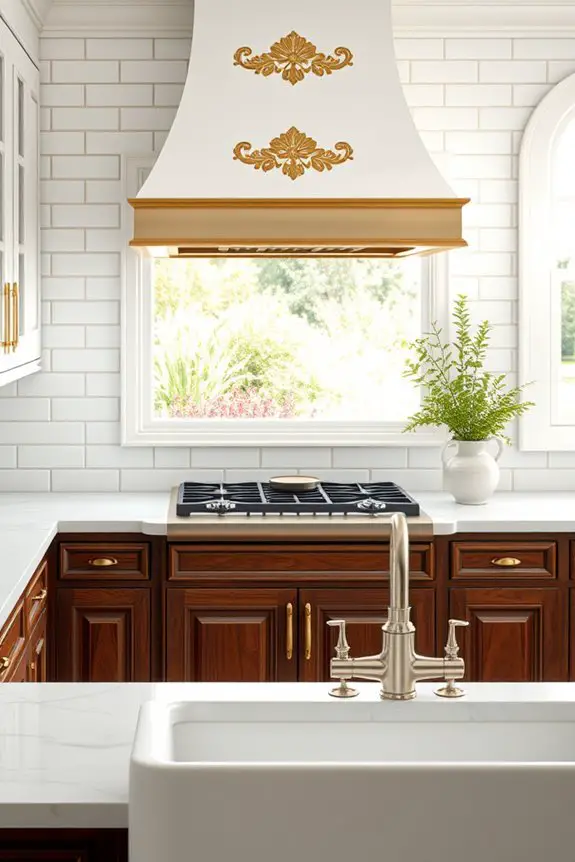 elegant kitchen focal point