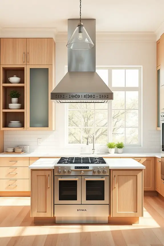 elegant kitchen focal points
