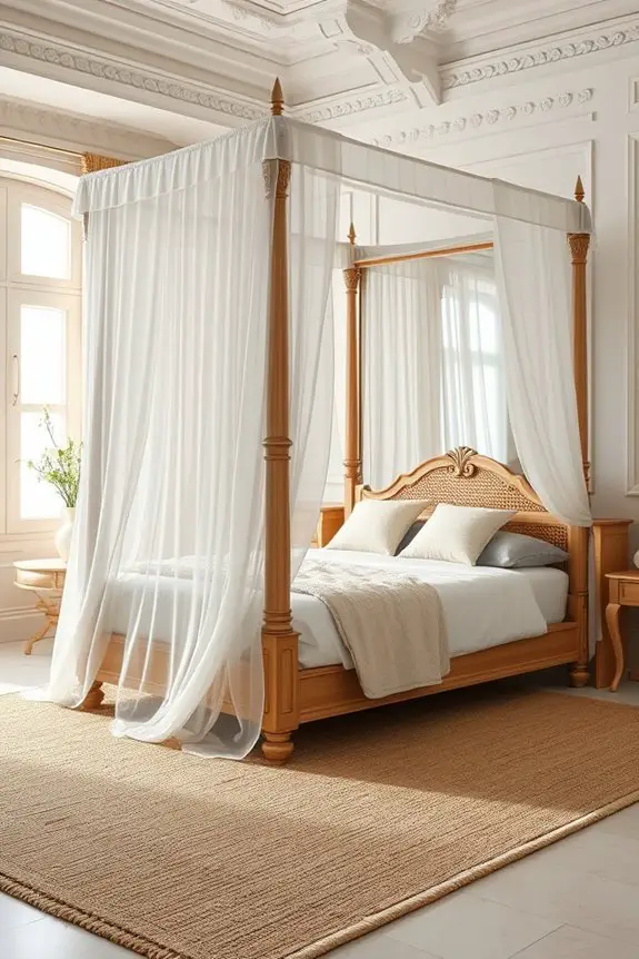 elegant luxury canopy beds